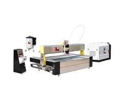 Gantry type of AC 5-axis water jet cutting machine